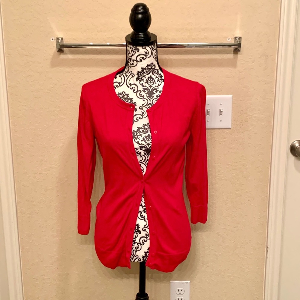 Beautiful Red Cardigan
